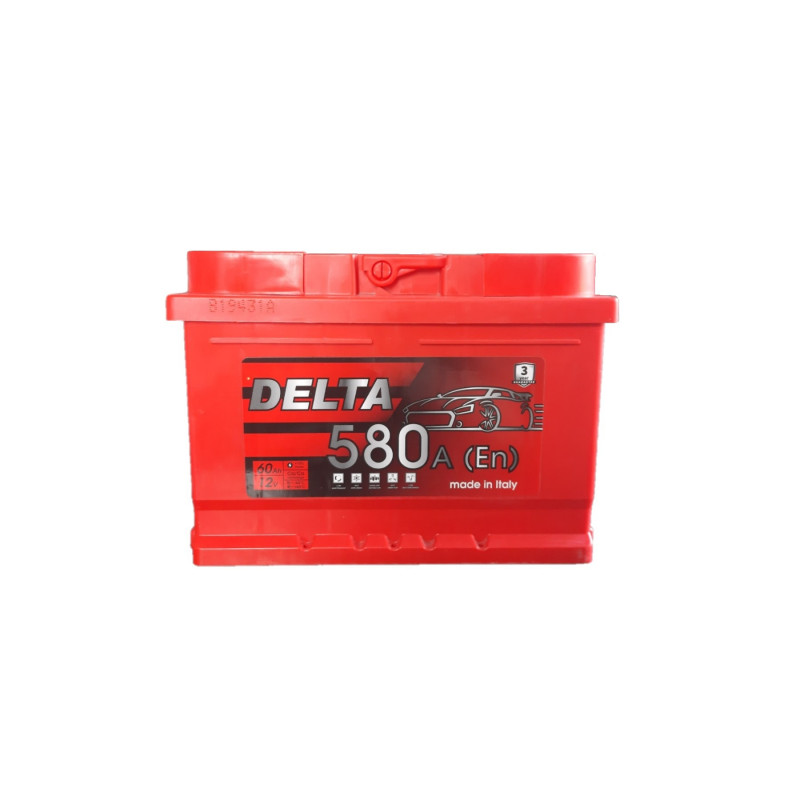 Акумулятор DELTA 60Ah R/L 580A