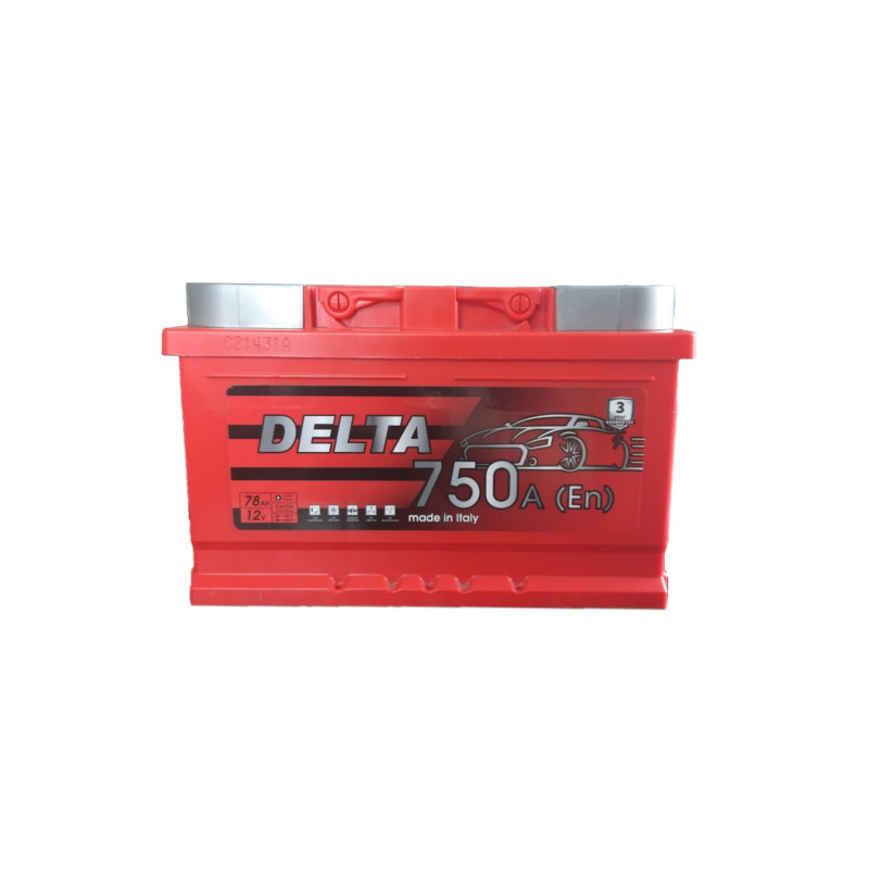 Акумулятор DELTA 78Ah R 750A