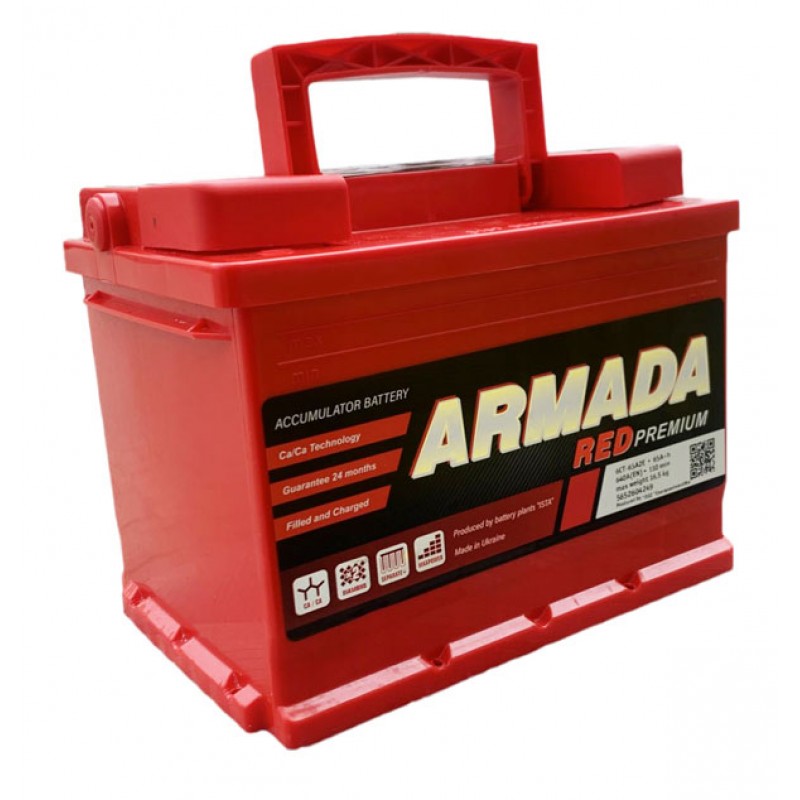 Акумулятор ARMADA RED PREMIUM 60Ah 600A R/L