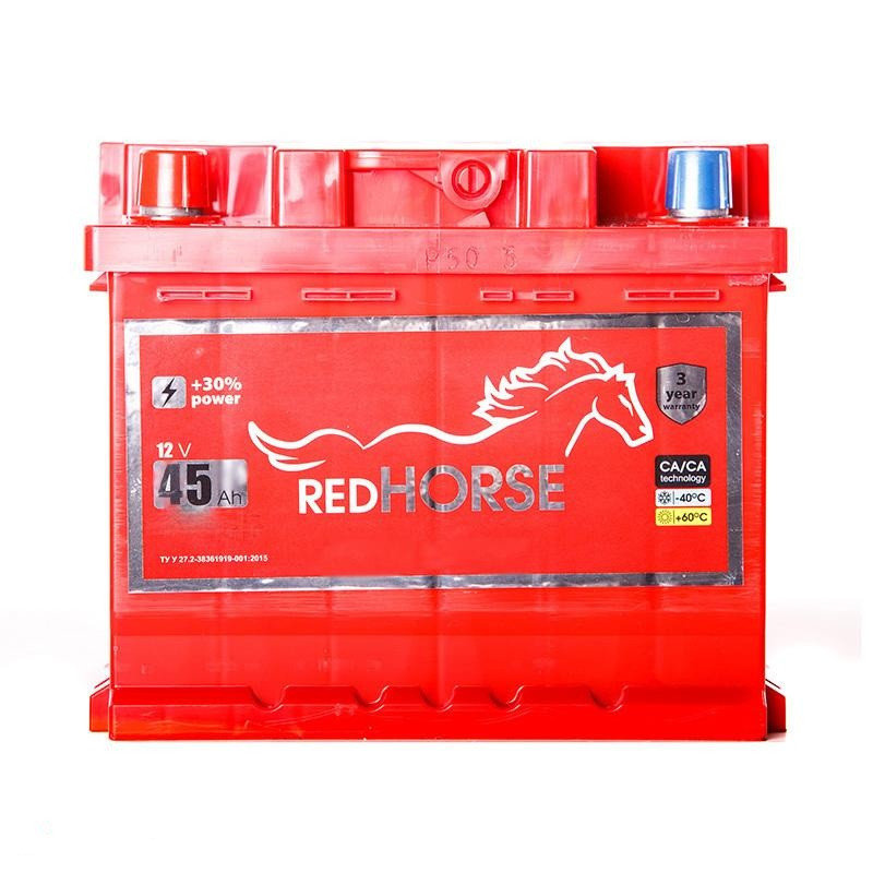 Акумулятор Red Horse STANDART 45Ah R 390A