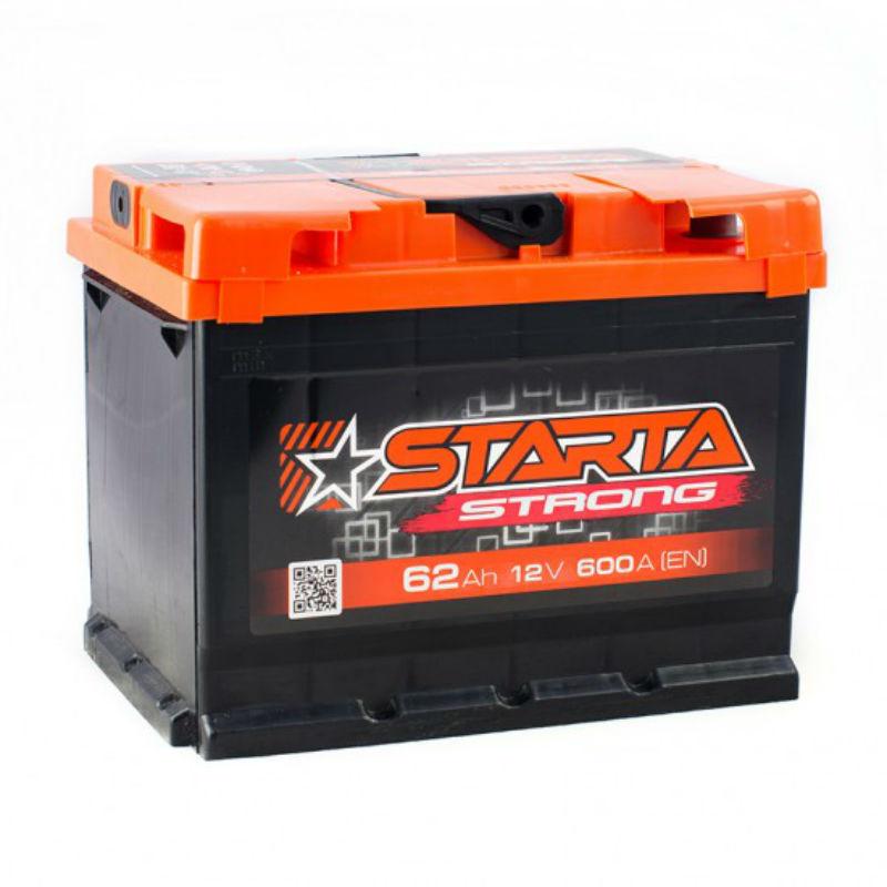 Акумулятор STARTA STRONG 62Ah L 600A