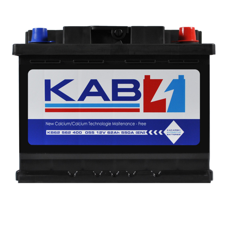 Акумулятор KAB Blue SMF 62Ah R 550A