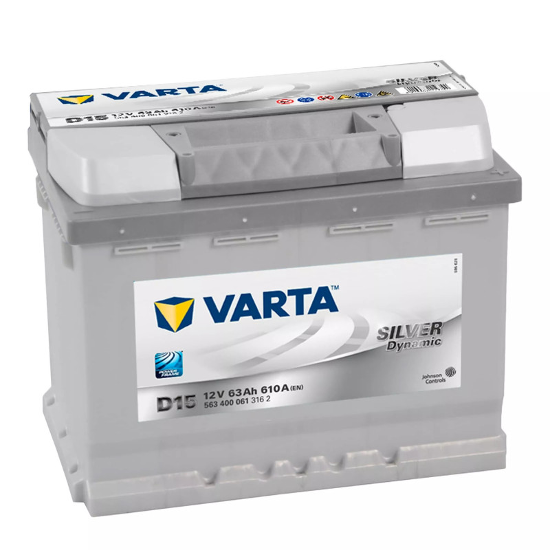 Акумулятор VARTA Silver Dynamic 63Ah R 610A