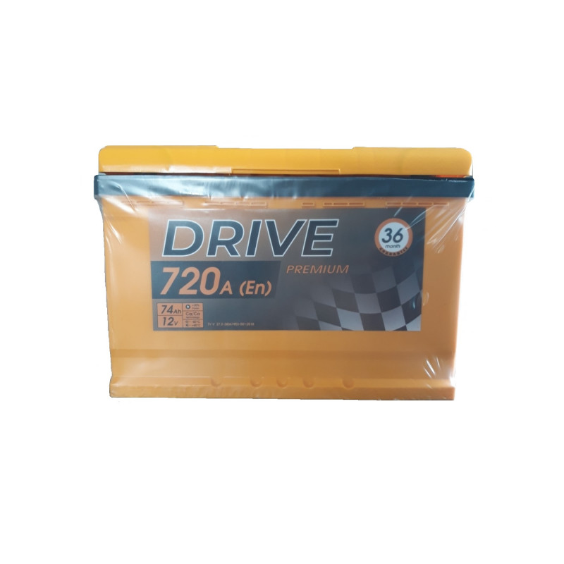 Акумулятор DRIVE Premium 74Ah R 720A